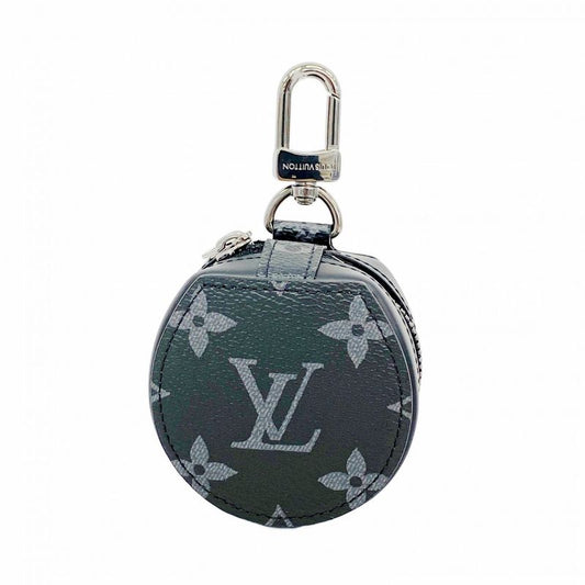Louis Vuitton Earphone Case Monogram Eclipse Etui Earphones Gi0496 Black Men's