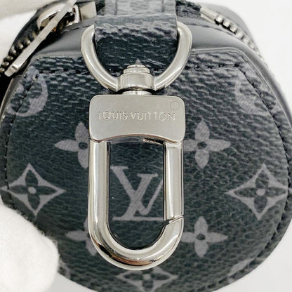 Louis Vuitton Earphone Case Monogram Eclipse Etui Earphones Gi0496 Black Men's
