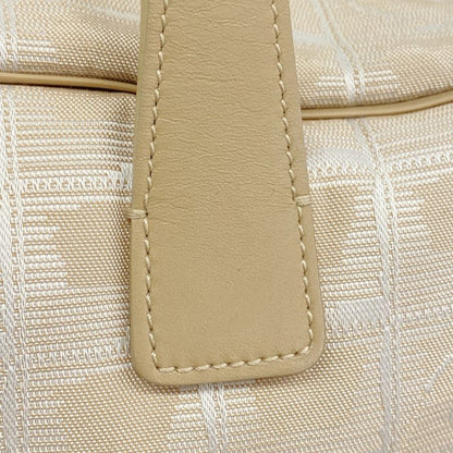 Chanel Handbag New Travel Nylon Beige Silver Hardware Women