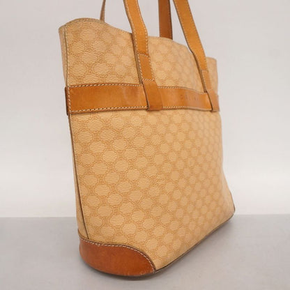 Celine Tote Bag Macadam PVC Beige Gold Hardware Women