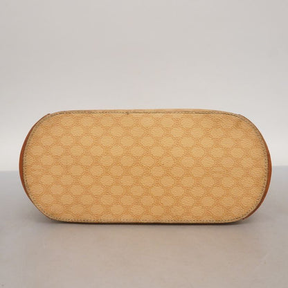 Celine Tote Bag Macadam PVC Beige Gold Hardware Women
