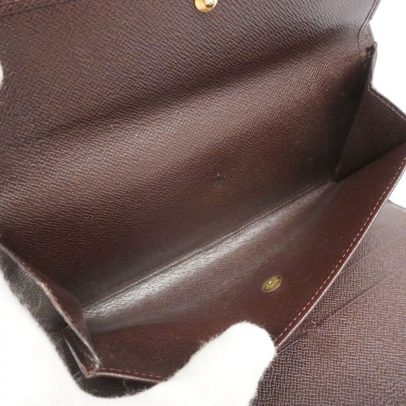 Louis Vuitton Trifold Long Wallet Damier Porte Trésor International N61215