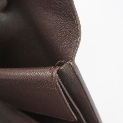 Louis Vuitton Trifold Long Wallet Damier Porte Trésor International N61215