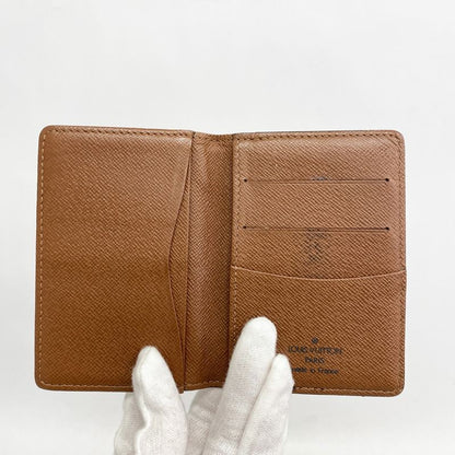 Louis Vuitton Card Case Monogram Organizer De Poche M61732 Brown Men Women