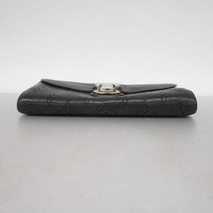 Louis Vuitton Mahina Portefeuille Iris Long Wallet M58163 Noir Black Women