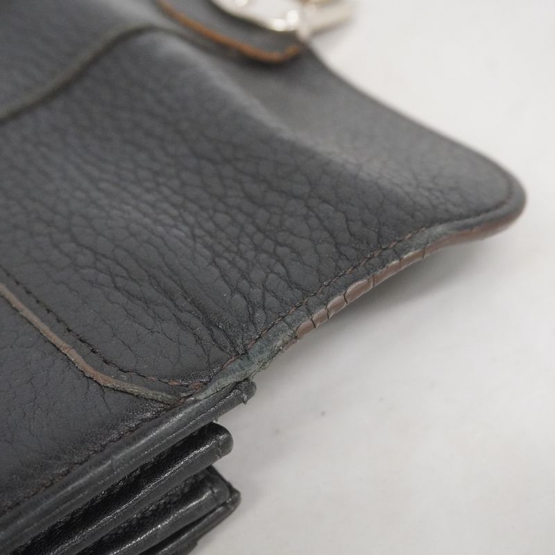 Louis Vuitton Mahina Portefeuille Iris Long Wallet M58163 Noir Black Women