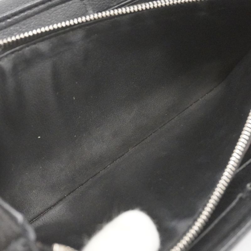 Louis Vuitton Mahina Portefeuille Iris Long Wallet M58163 Noir Black Women