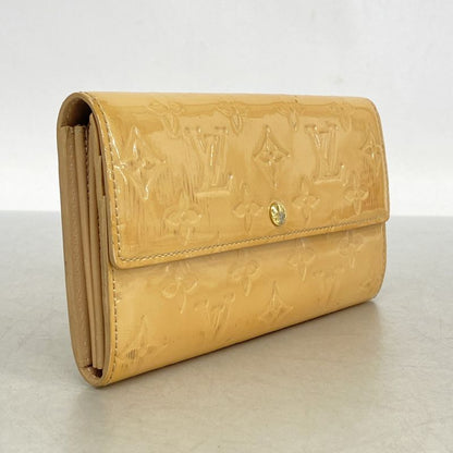 Louis Vuitton Vernis Portefeuille Sarah M91522 Rose Florentine Ladies Long