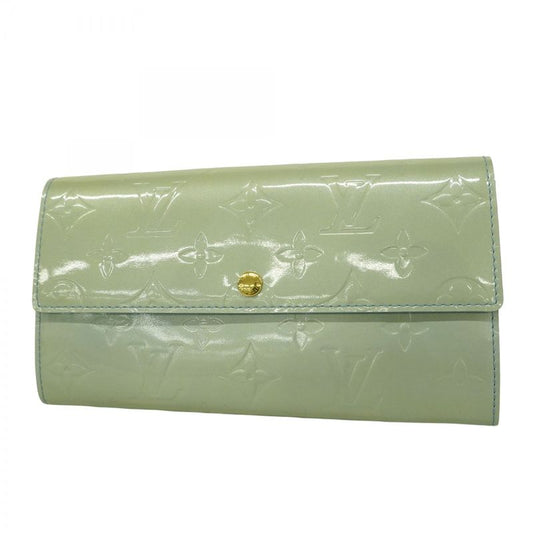 Louis Vuitton Vernis Pochette Porte Monet Cles Di M91235 Lavande Women's Long