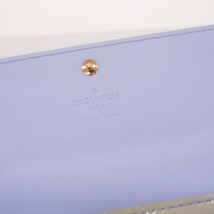 Louis Vuitton Vernis Pochette Porte Monet Cles Di M91235 Lavande Women's Long