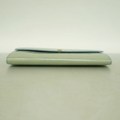 Louis Vuitton Vernis Pochette Porte Monet Cles Di M91235 Lavande Women's Long