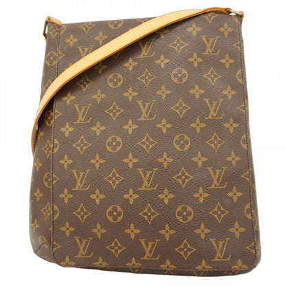 Louis Vuitton Shoulder Bag Monogram Musette M51256 Brown Ladies
