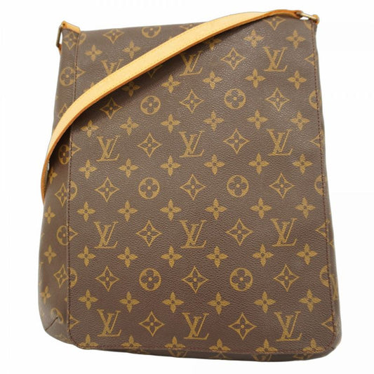 Louis Vuitton Shoulder Bag Monogram Musette M51256 Brown Ladies