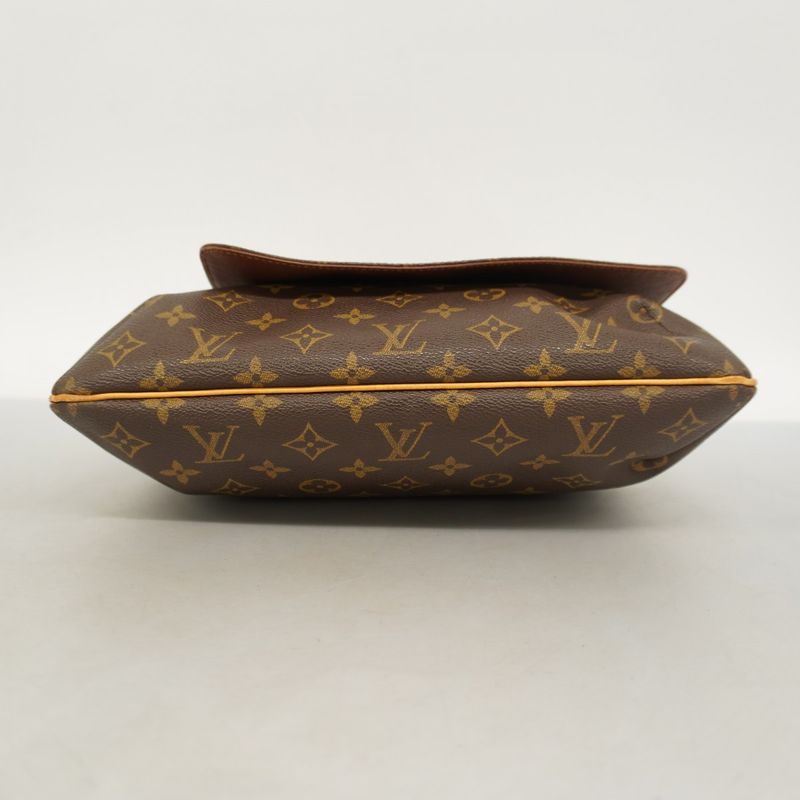 Louis Vuitton Shoulder Bag Monogram Musette M51256 Brown Ladies