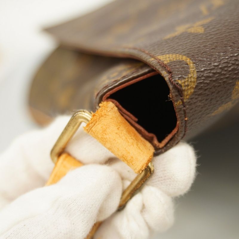 Louis Vuitton Shoulder Bag Monogram Musette M51256 Brown Ladies