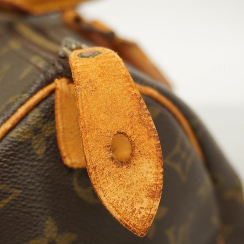 Louis Vuitton Handbag Monogram Speedy 30 M41108 Brown Ladies