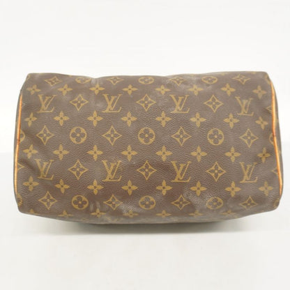 Louis Vuitton Handbag Monogram Speedy 30 M41108 Brown Ladies