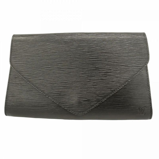 Louis Vuitton Epi Art Deco Clutch Bag M52632 Noir Black Women