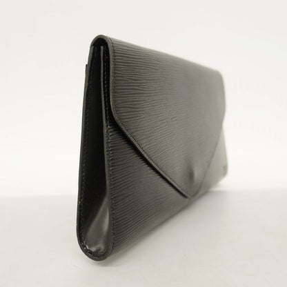 Louis Vuitton Epi Art Deco Clutch Bag M52632 Noir Black Women