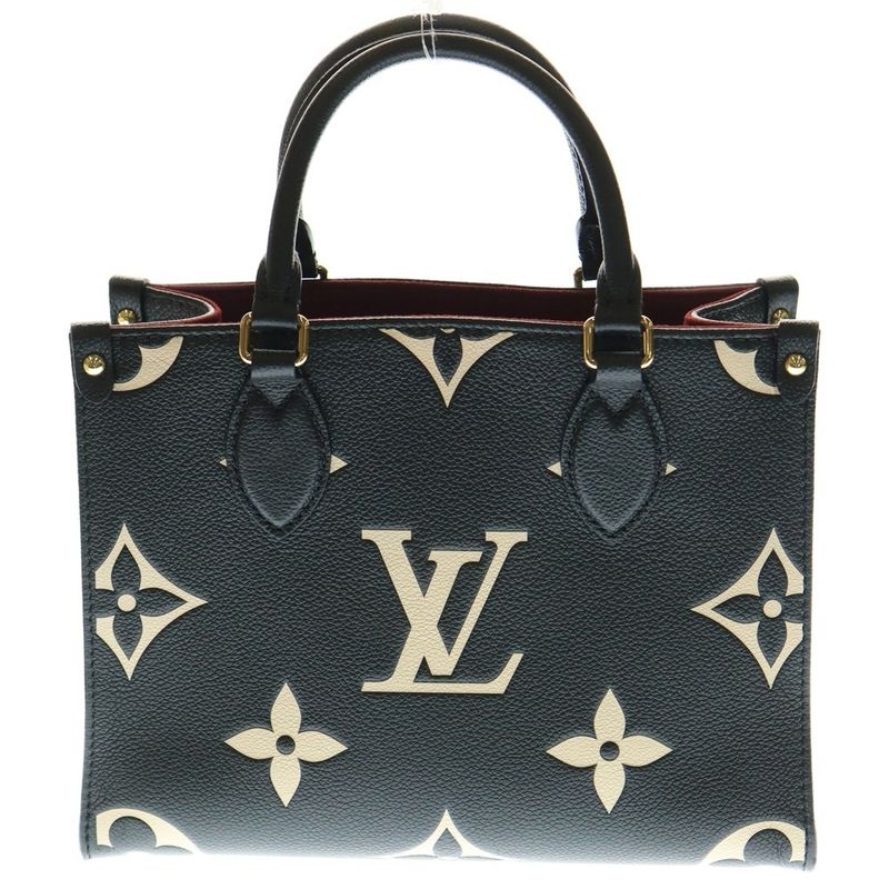 Louis Vuitton On The Go PM Monogram Empreinte Leather 2WAY Hand Shoulder Bag