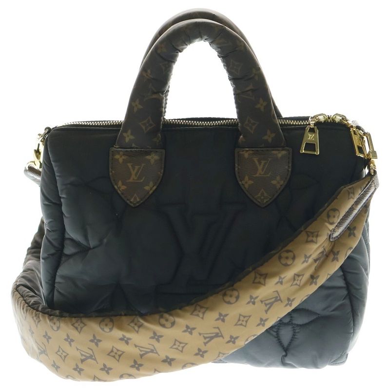 Louis Vuitton LV Pillow Speedy Bandoliere 25 Monogram 2WAY Bag Handbag Shoulder