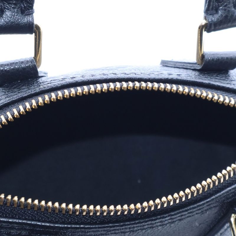 Louis Vuitton Monogram Empreinte Nano Speedy Noir Black 2WAY Leather Handbag