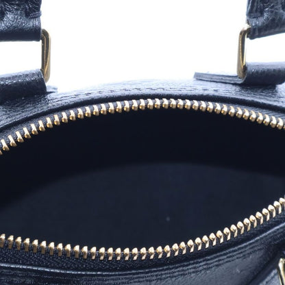 Louis Vuitton Monogram Empreinte Nano Speedy Noir Black 2WAY Leather Handbag