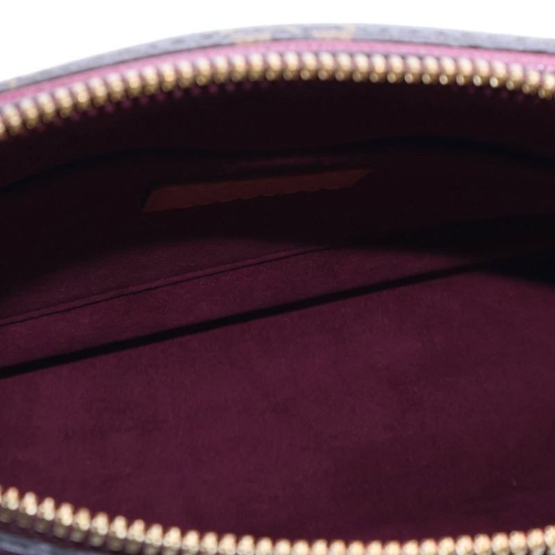 Louis Vuitton Pallas BB Monogram PVC Leather 2WAY Hand Shoulder Bag Gold