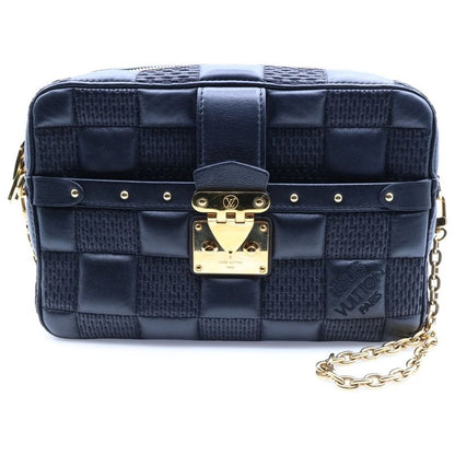 Louis Vuitton Troca MM Damier Quilted Lambskin Leather 2WAY Chain Shoulder Bag