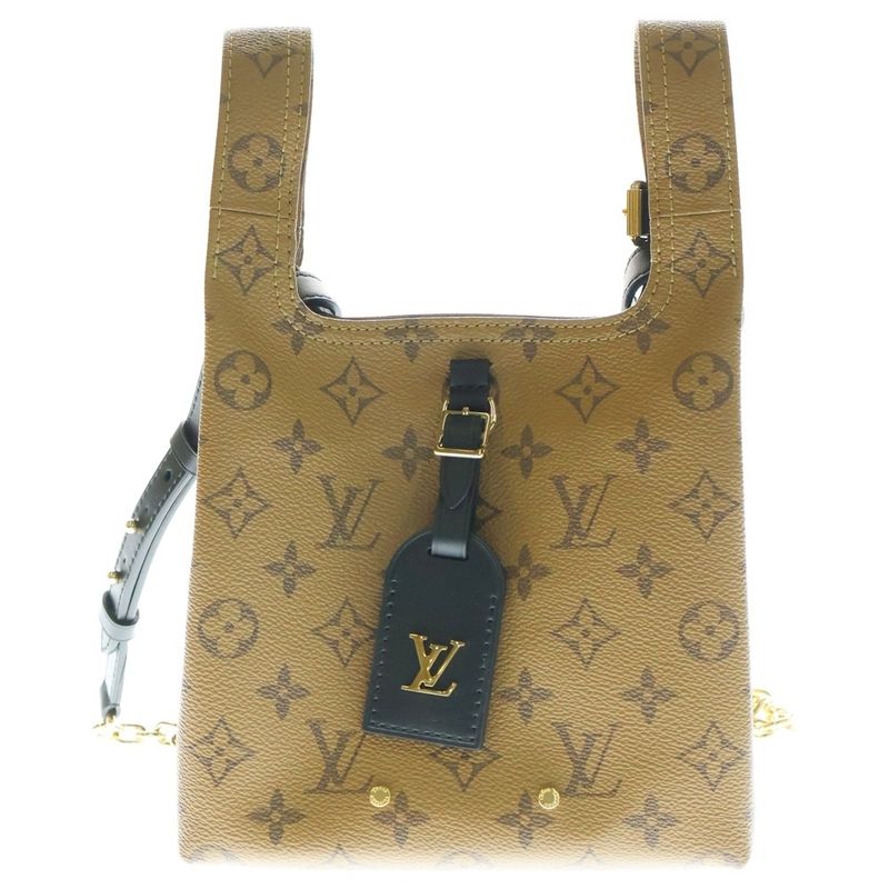 Louis Vuitton Atlantis BB Monogram Reverse PVC Leather 2WAY Hand Chain Shoulder