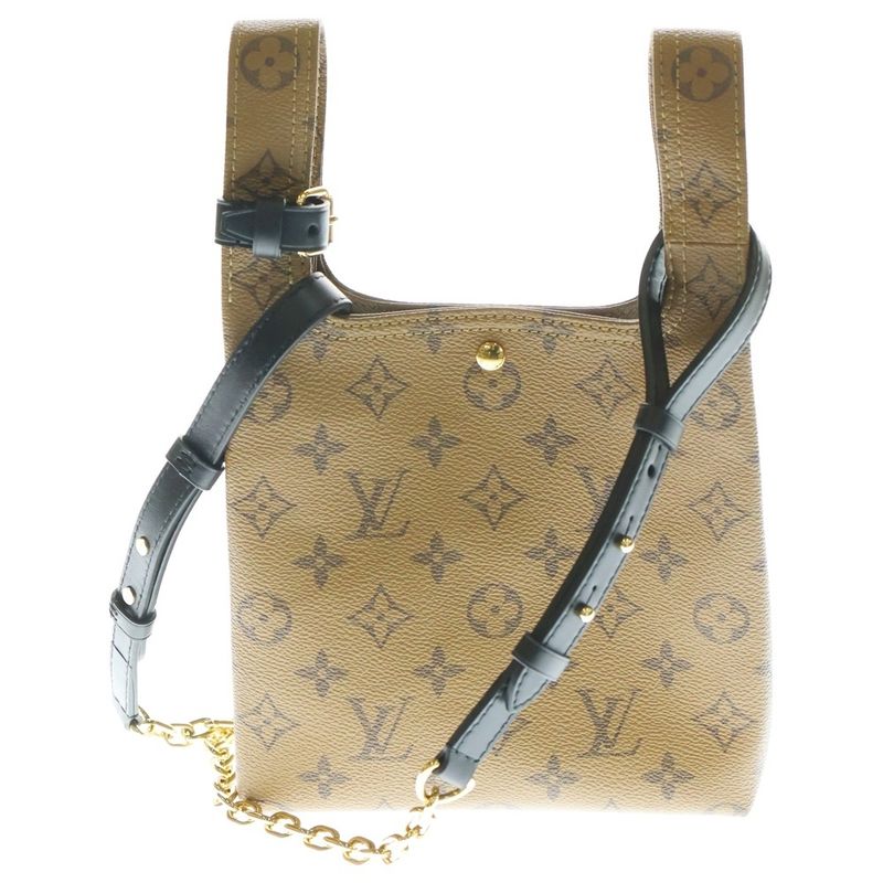 Louis Vuitton Atlantis BB Monogram Reverse PVC Leather 2WAY Hand Chain Shoulder