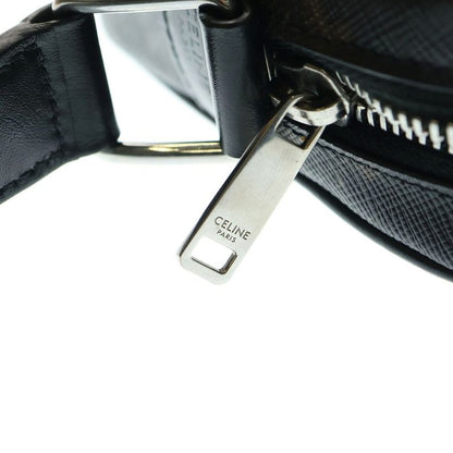 Celine Triomphe Logo Medium Messenger Bag Shoulder Bag Mini Bag Black And Brown