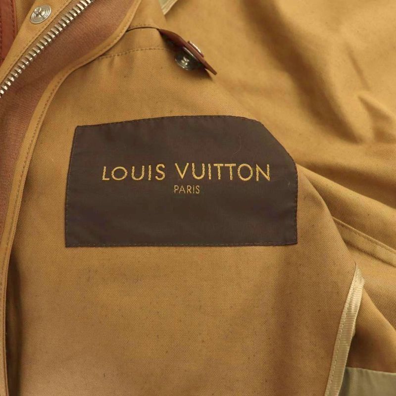 Louis Vuitton RM 121M H 1PK 13bpn Safari Jacket Outerwear Zip Up Cotton 44