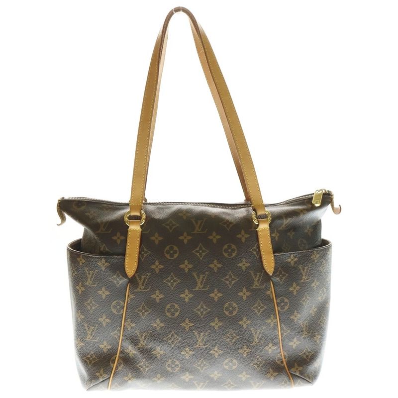 Louis Vuitton Totally MM Monogram PVC Leather Shoulder Tote Bag Gold Hardware