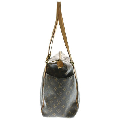 Louis Vuitton Totally MM Monogram PVC Leather Shoulder Tote Bag Gold Hardware
