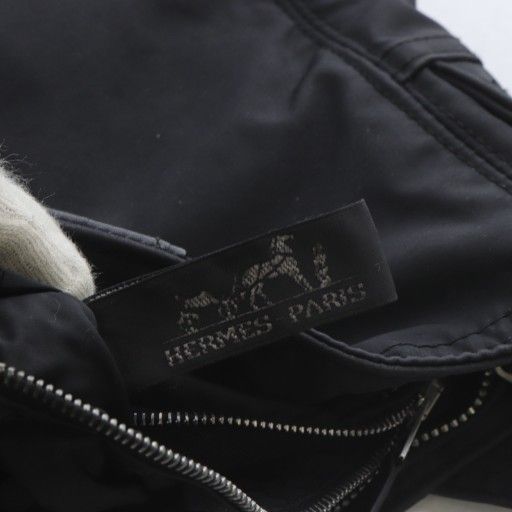 Hermes Acapulco Bandoliere MM Shoulder Bag One Shoulder Crossbody Nylon Black