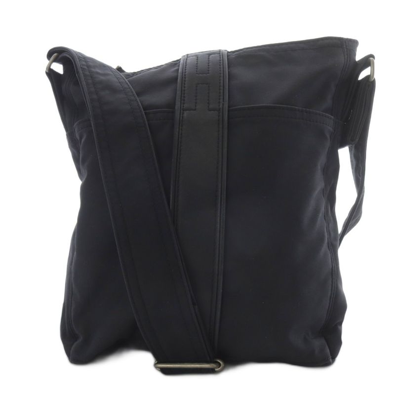 Hermes Acapulco Bandoliere MM Shoulder Bag One Shoulder Crossbody Nylon Black