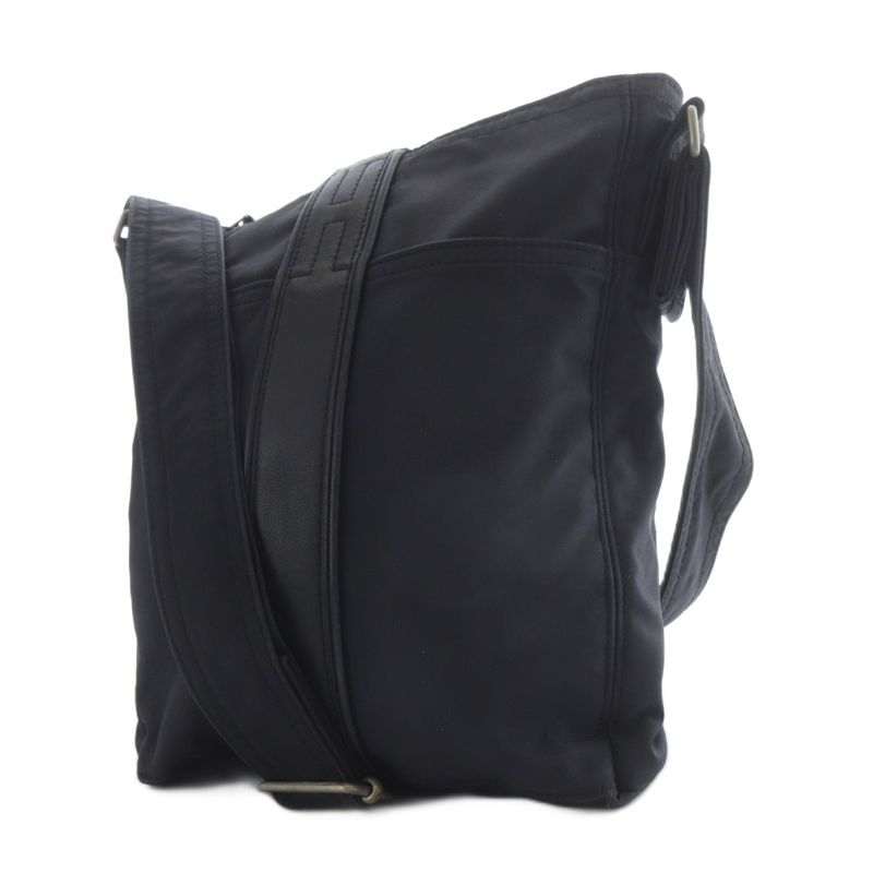 Hermes Acapulco Bandoliere MM Shoulder Bag One Shoulder Crossbody Nylon Black