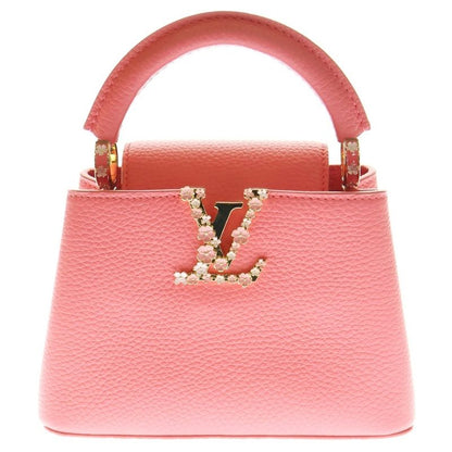 Louis Vuitton Capucines Mini 21 Taurillon Leather Pink Sky 2WAY Hand Shoulder