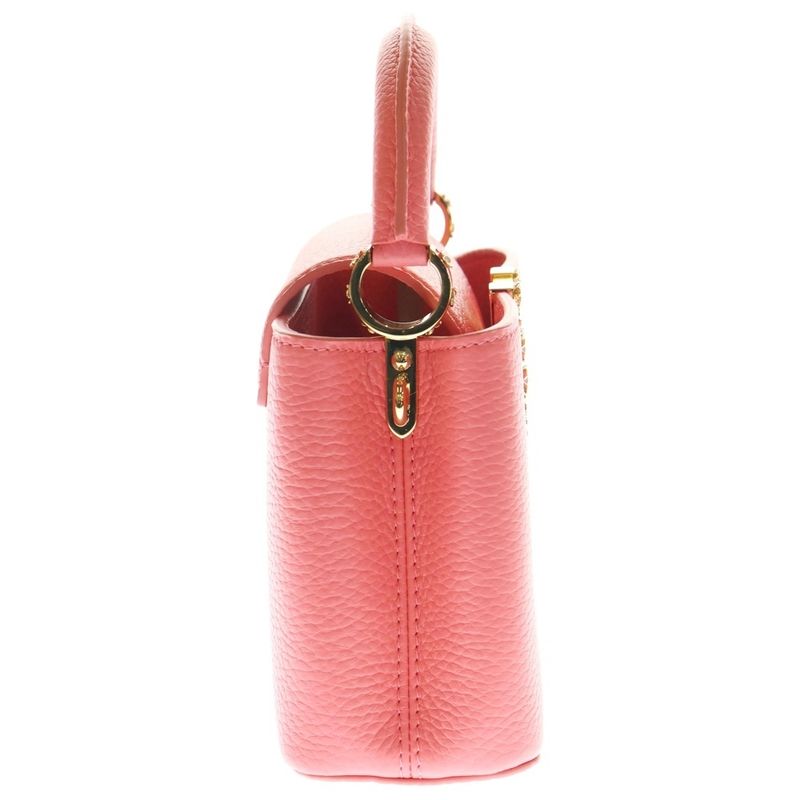 Louis Vuitton Capucines Mini 21 Taurillon Leather Pink Sky 2WAY Hand Shoulder