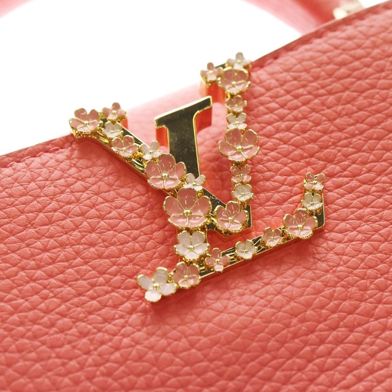 Louis Vuitton Capucines Mini 21 Taurillon Leather Pink Sky 2WAY Hand Shoulder