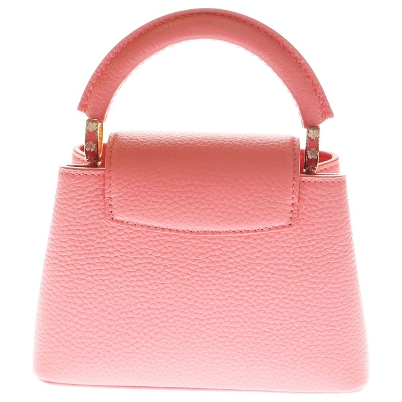 Louis Vuitton Capucines Mini 21 Taurillon Leather Pink Sky 2WAY Hand Shoulder