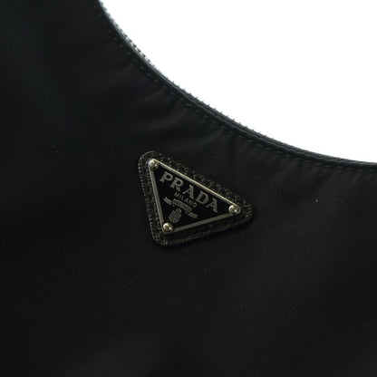 Prada Re-edition 2005 Re-nylon 2WAY Handbag Shoulder Bag Nylon Black 1bh204