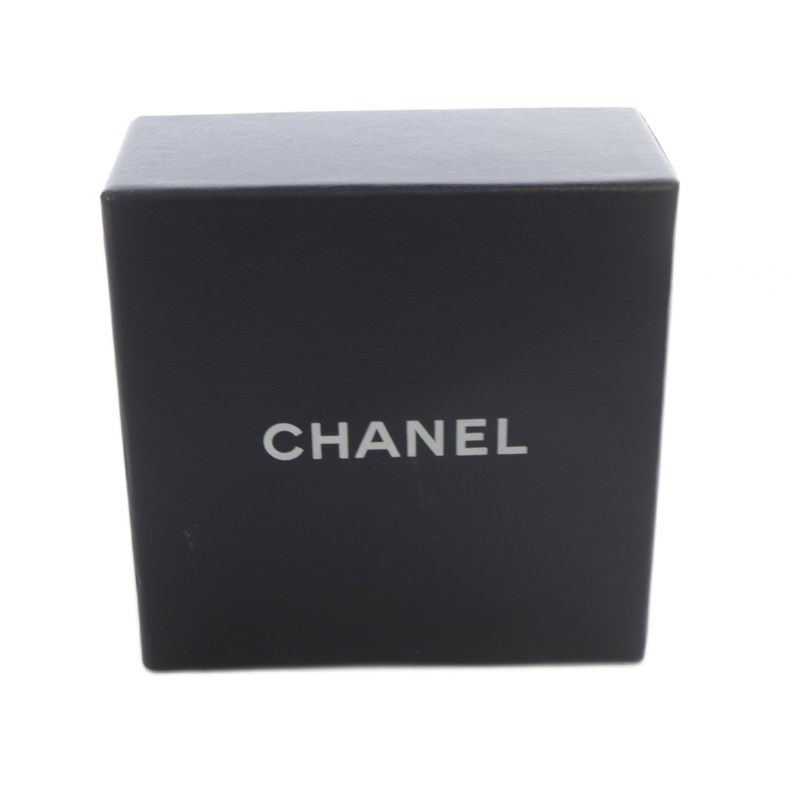 Chanel Vintage Craft Design Coco Mark Key Ring Key Holder Ivory YO27 - OH