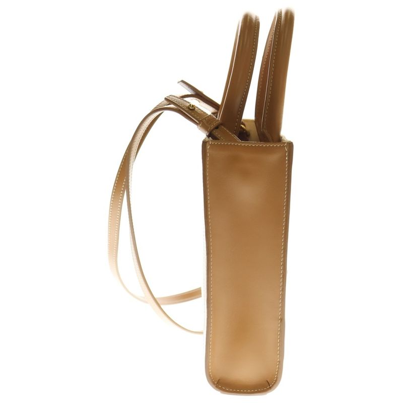 Celine Mini Vertical Cabas 2WAY Bag Shoulder Bag Handbag Mini Tote Bag Brown