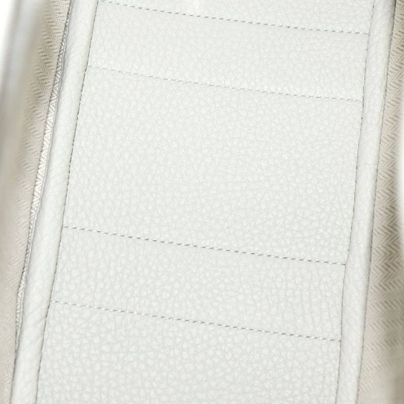 Hermes Neo Garden Party Negonda Leather Beton Hand Tote Bag Silver Hardware