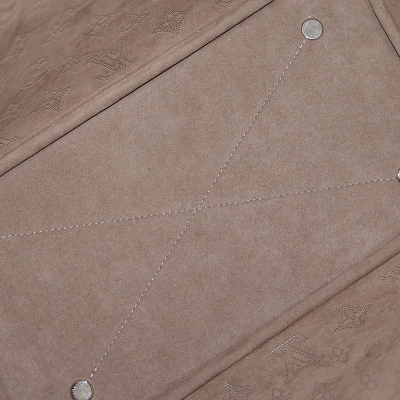 Louis Vuitton Blossom MM Monogram Mahina Perforated Leather Shoulder Tote Bag