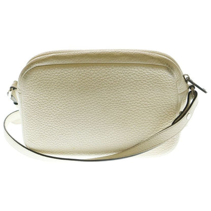 Prada Vittero Dye Shoulder Bag Mini Bag White And Black Leather 1bh082 Silver