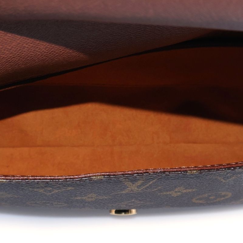 Louis Vuitton Musette Tango Monogram PVC Leather Shoulder Bag Gold Hardware