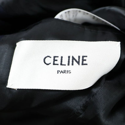 Celine Wool Officer Safari Jacket Blouson Navy Women's 2v34g092d